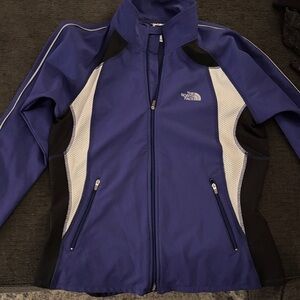 The North Face Women's Purple and Black Jacket